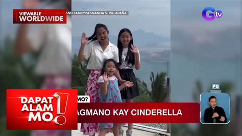 Batang Pinoy, nagmano kay Cinderella sa Hong Kong .